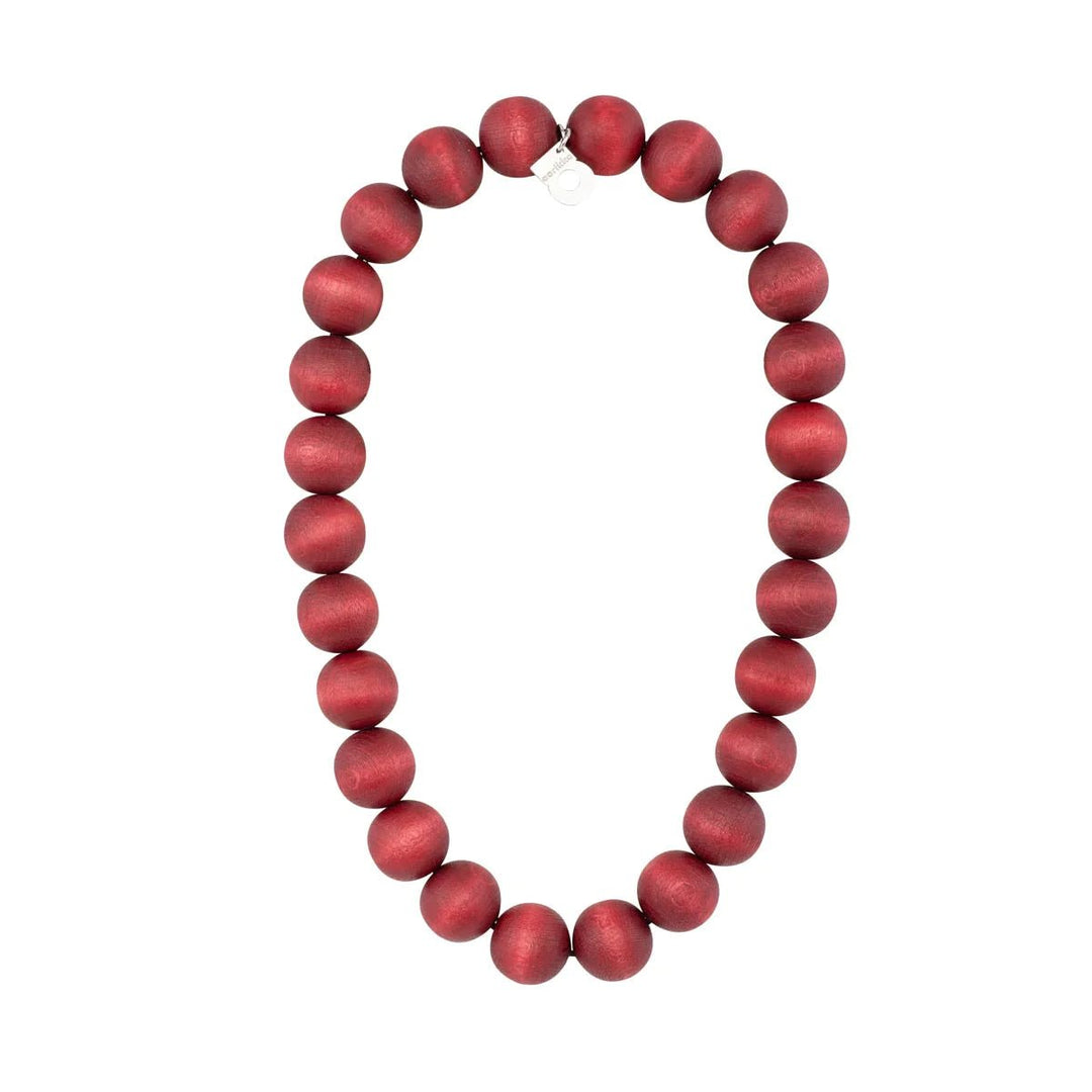 Aarikka Suomi Necklace, Cranberry - pirkko. Aarikka