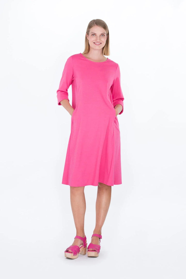 Falla Finland | Selva Ponte Dress | Pink - pirkko. Falla Finland