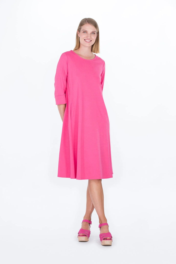 Falla Finland | Selva Ponte Dress | Pink - pirkko. Falla Finland