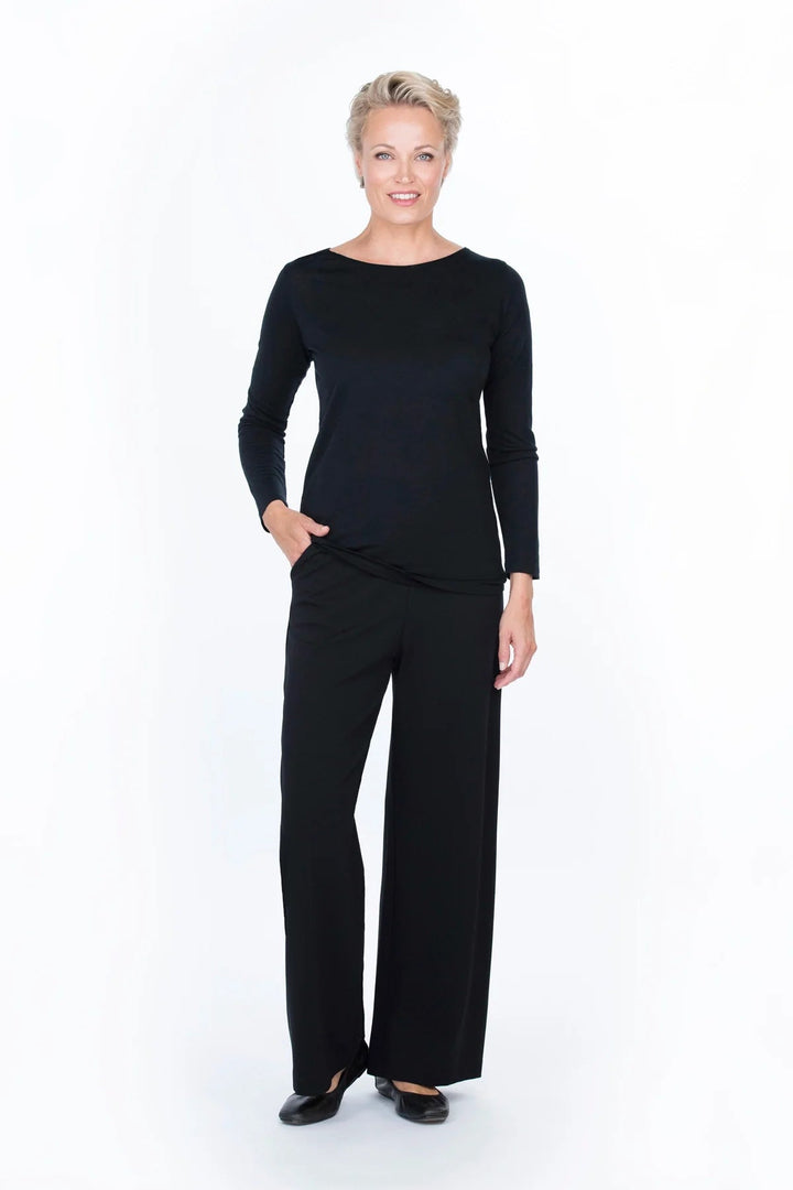 Falla Finland | Senso Ponte Pant | Black - pirkko. Falla Finland