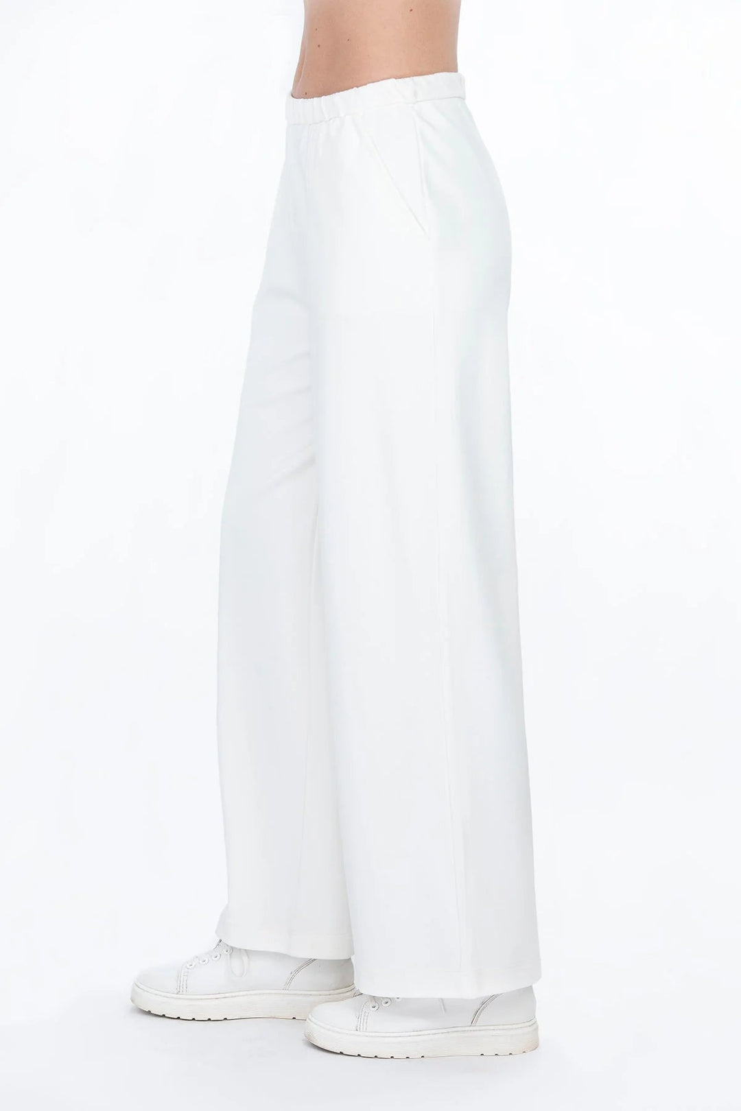 Falla Finland | Senso Ponte Pant | Off - white - pirkko. Falla Finland