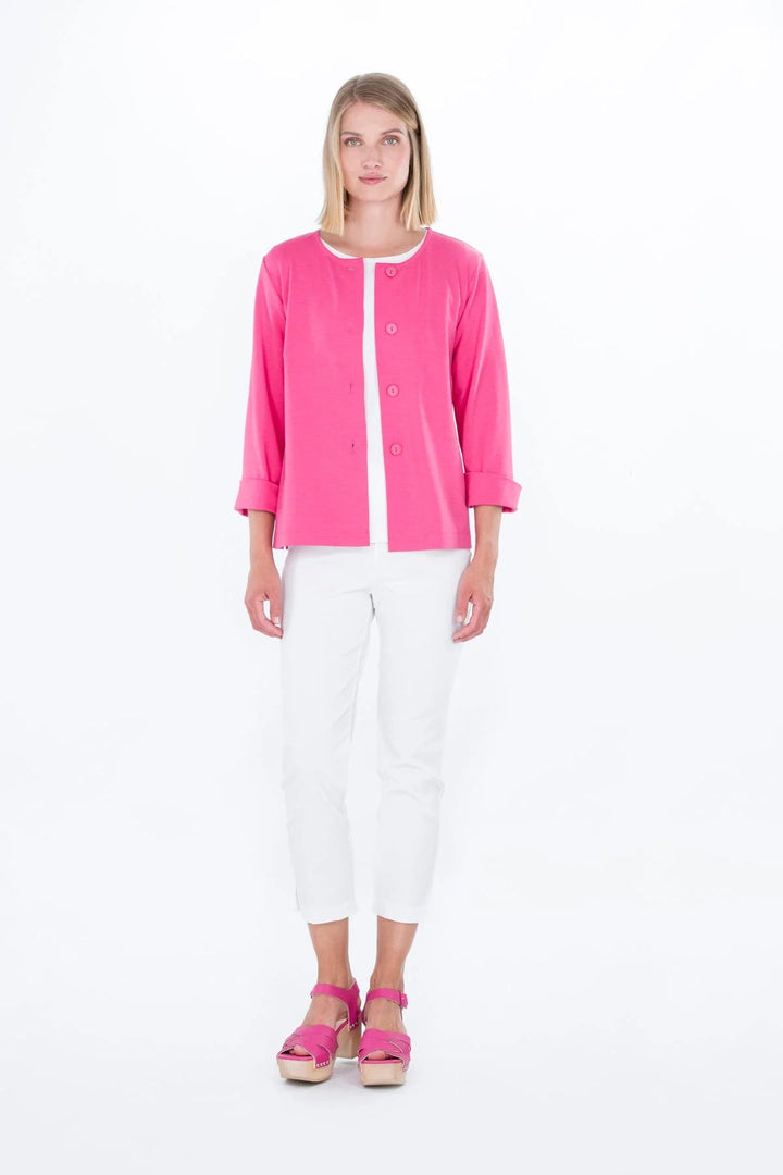 Falla Finland | Serata Ponte Jacket | Pink - pirkko. Falla Finland