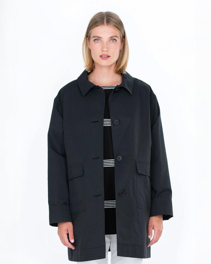 Falla Finland Uoma Coat, Black - pirkko. Falla Finland