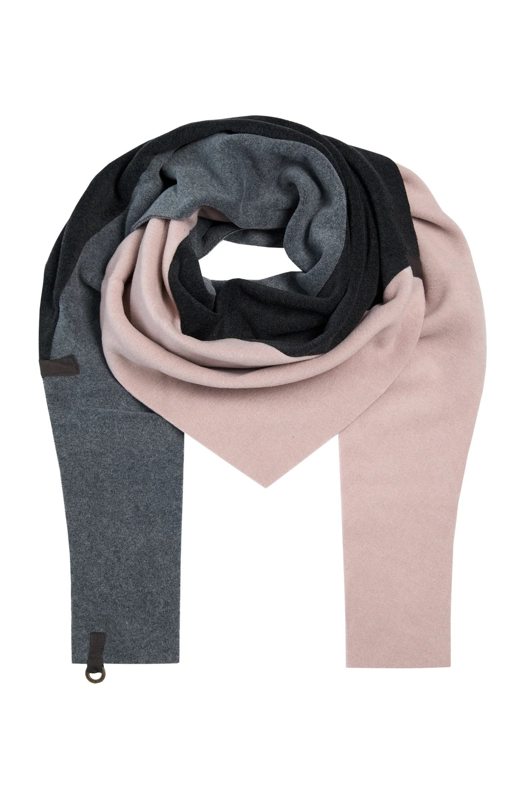 Henriette Soft Cozy Scarf | Soft Black, Dusty Rose, Grey - pirkko. HENRIETTE STEFFENSEN