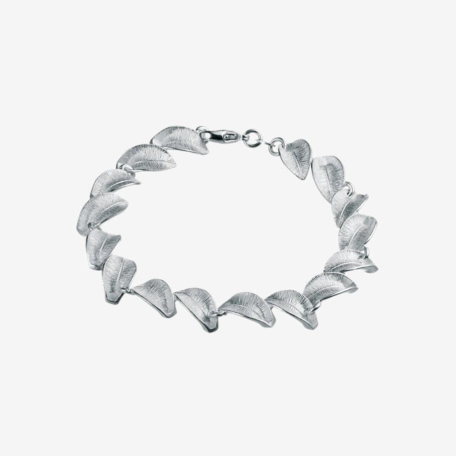 Kalevala | Silver Snow Flower Bracelet - pirkko. KALEVALA