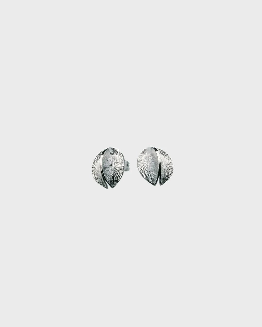 Kalevala | Silver Snow Flower Stud Earrings - pirkko. JEWELRY