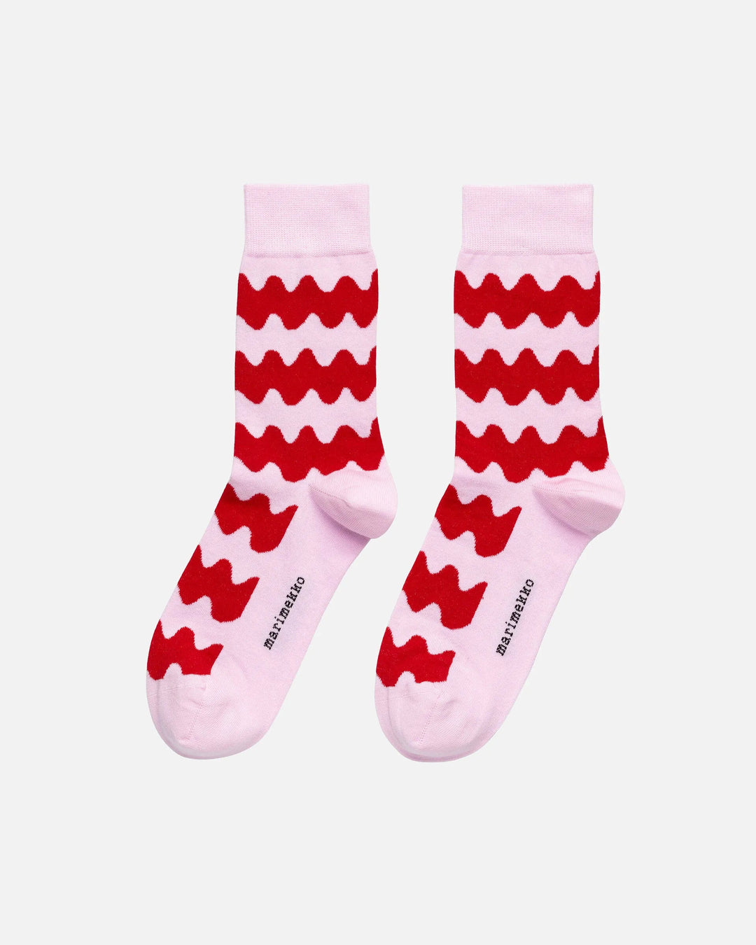 Kasvaa Lokki Socks, Lt Pink/Red - pirkko. Marimekko