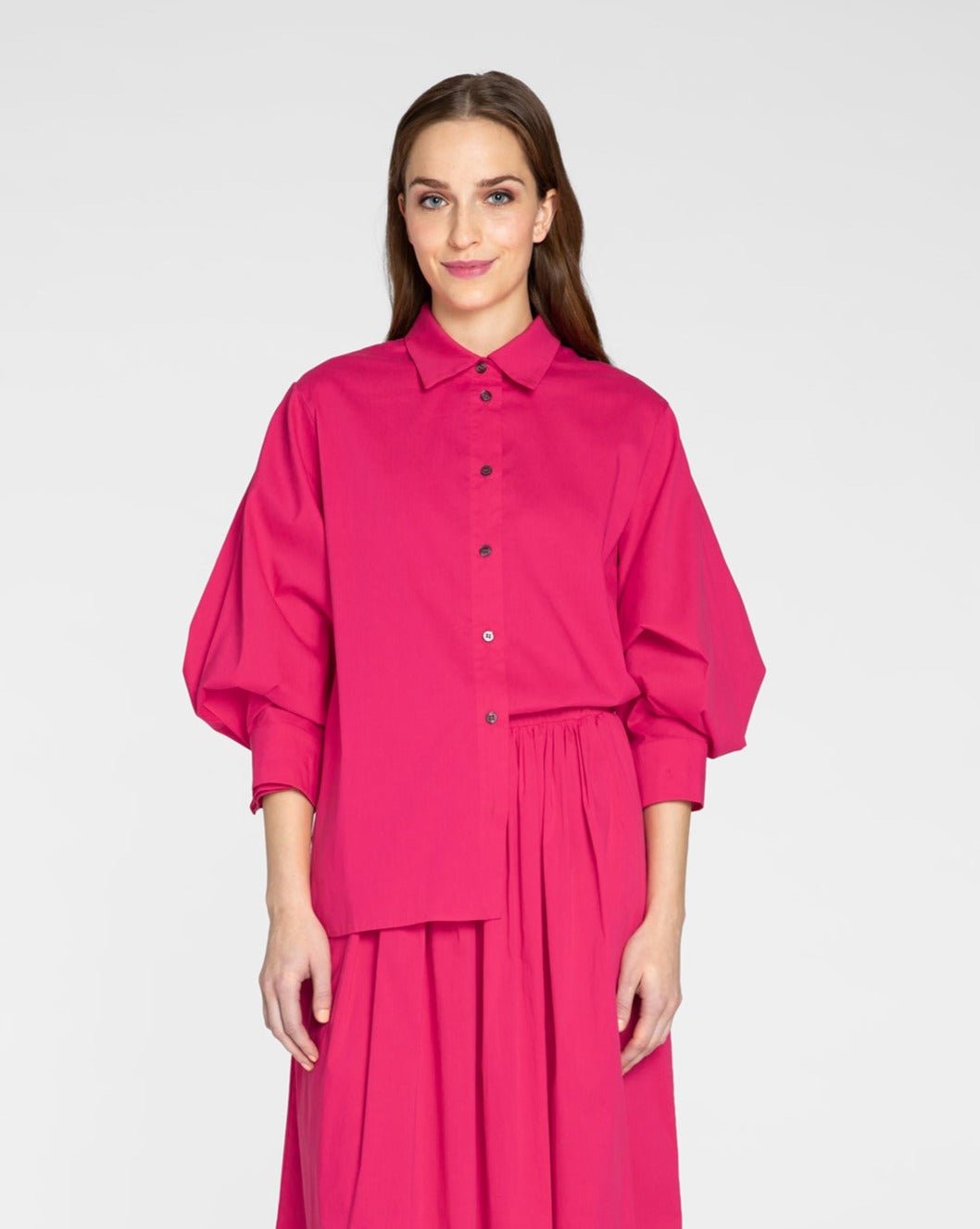 Kuusama Mondo Blouse, Fuchsia - pirkko. Kuusama