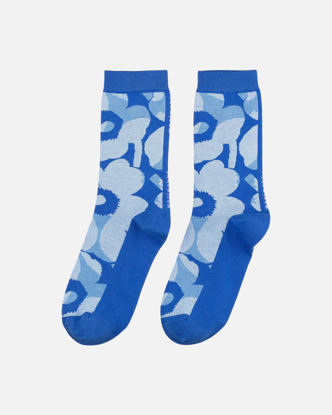 Linjaus Unikko Socks | Blue, Light Blue - pirkko. Marimekko