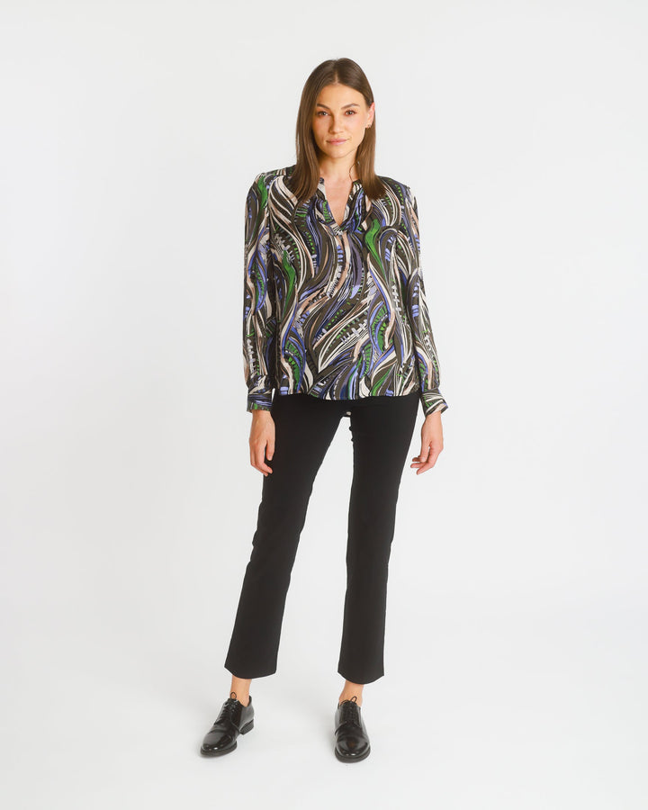 Lockhart Longsleeve Popover Blouse - pirkko. PBO