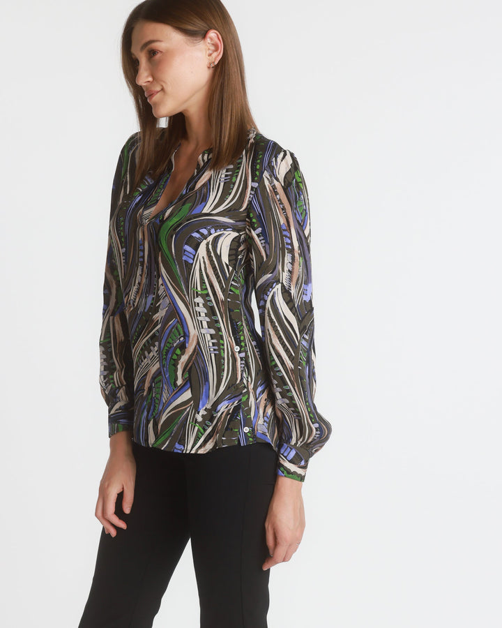 Lockhart Longsleeve Popover Blouse - pirkko. PBO