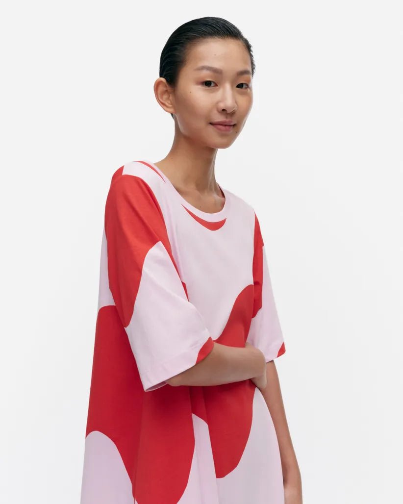 Lokaali Lokki Cotton Jersey Dress - pirkko. Marimekko