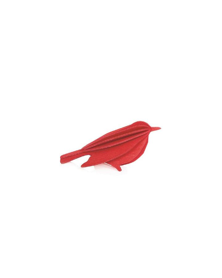 Lovi | Bird 8cm | Bright Red - pirkko. LOVI