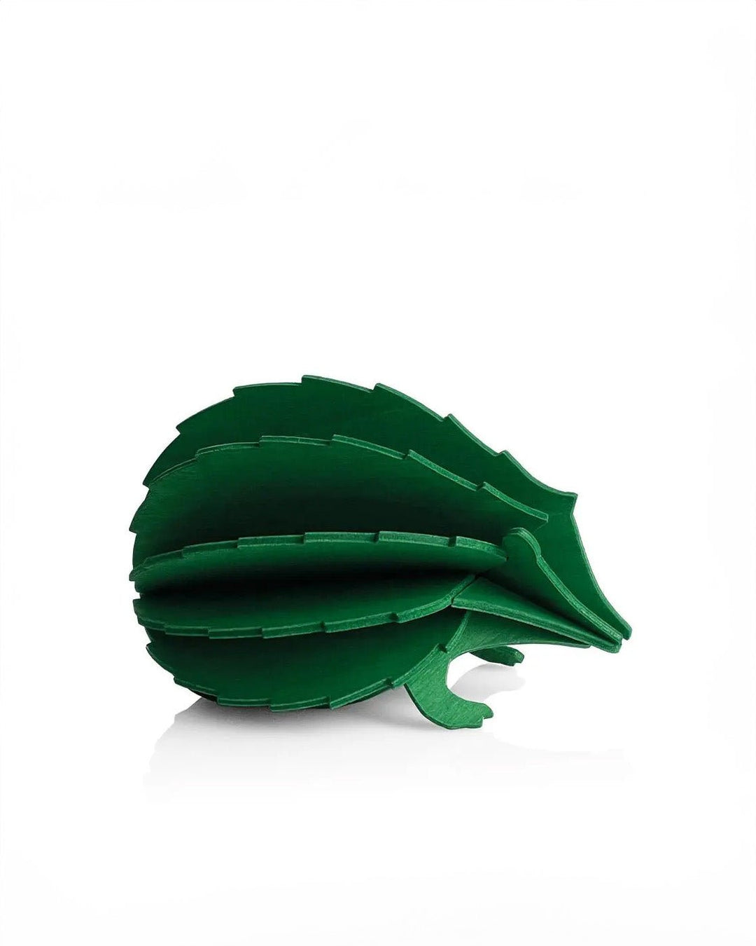 Lovi Hedgehog 8cm/3in, Dark Green - pirkko. LOVI