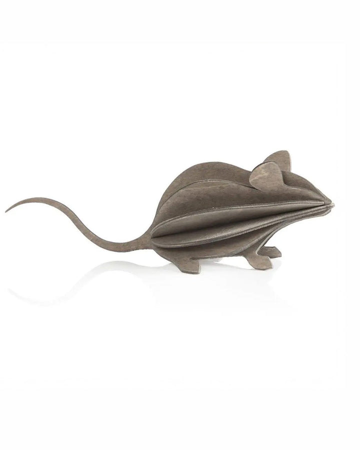 Lovi | Mouse 15 cm | Grey - pirkko. LOVI