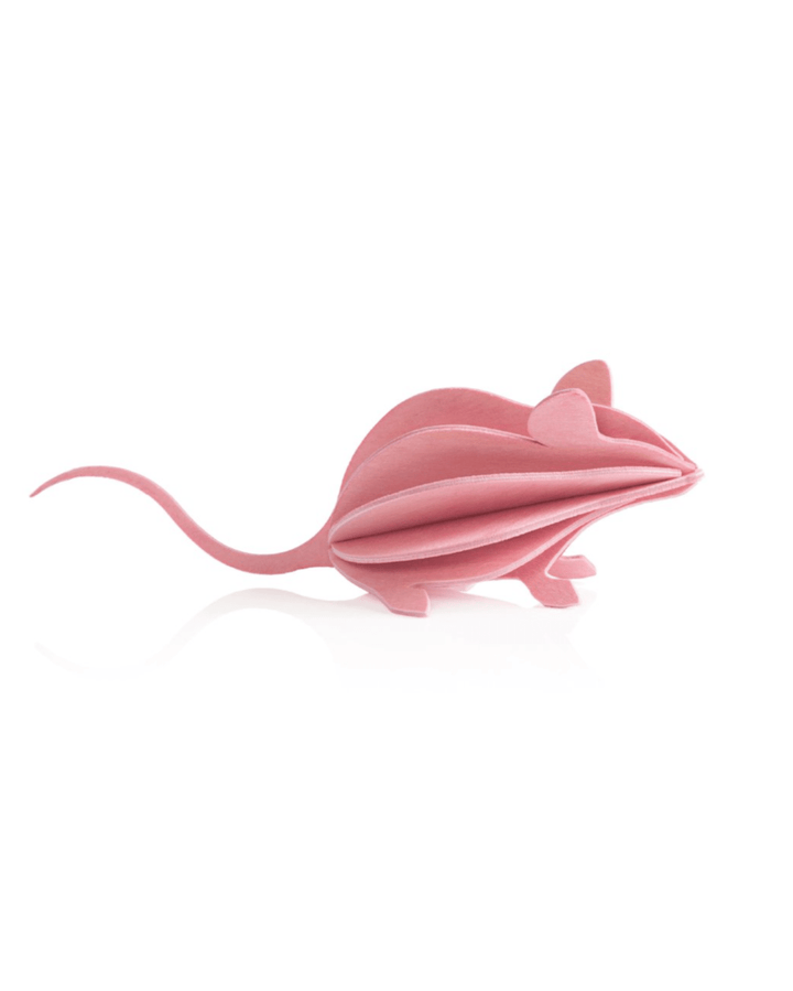 Lovi | Mouse 15 cm, Light Pink - pirkko. LOVI