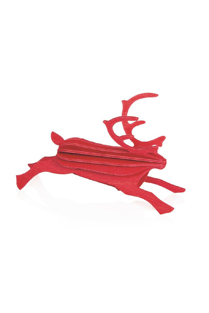 Lovi Reindeer | 12 cm, Bright Red - pirkko. LOVI