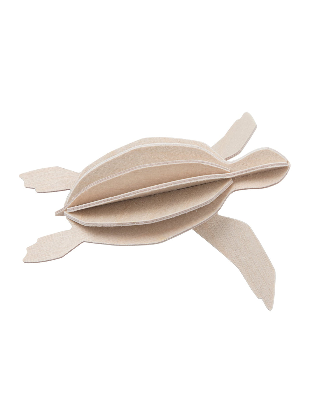 Lovi Sea Turtle 12 cm, Natural Wood - pirkko. LOVI