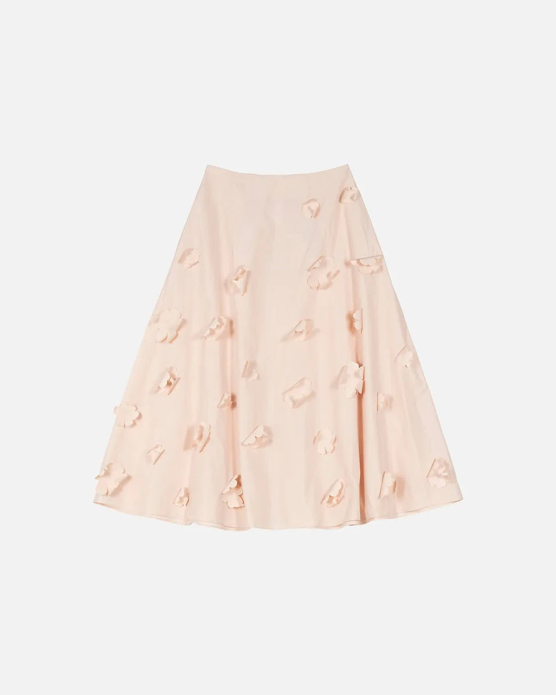 Marimekko | Kumarrus Unikko Tafetta Skirt | Light Pink - pirkko. Marimekko