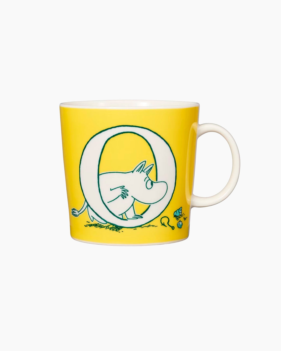 Moomin Alphabet Mug 13.5 oz, O - pirkko. IITTALA