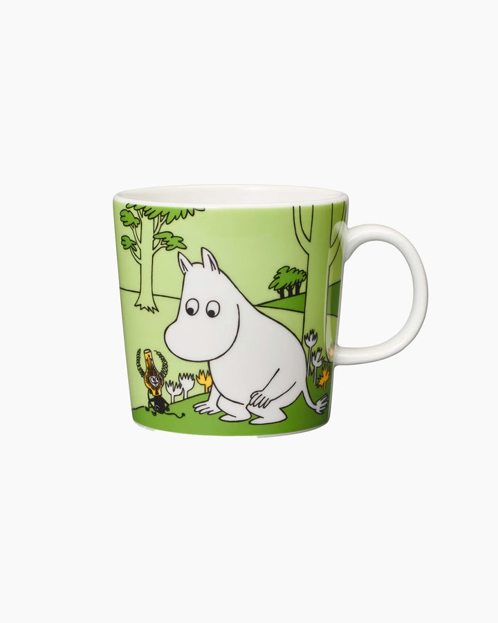 Moomin Mug Green - pirkko. Arabia