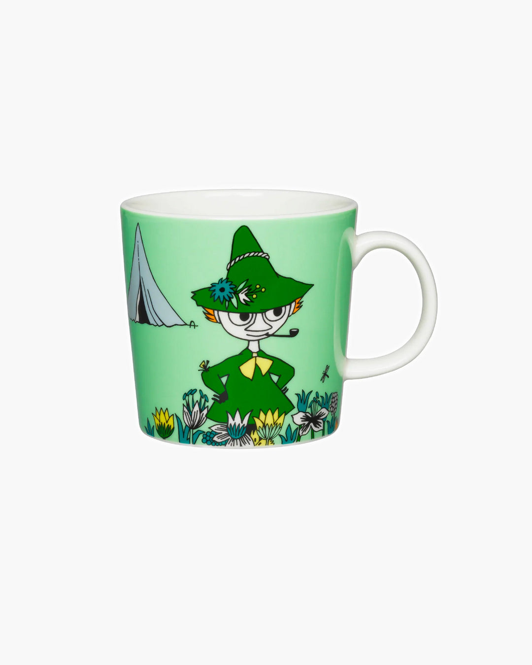 Moomin Mug Snufkin, Green - pirkko. Arabia