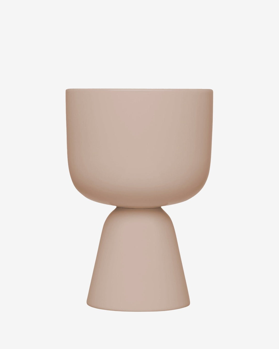 Nappula Plant Pot Short, Beige - pirkko. iittala