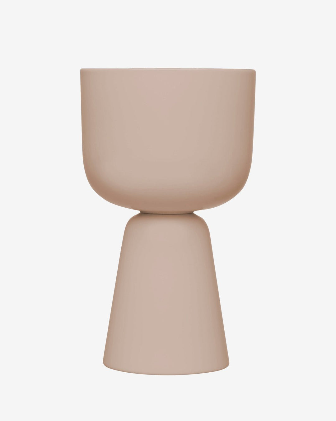 Nappula Plant Pot Tall, Beige - pirkko. iittala