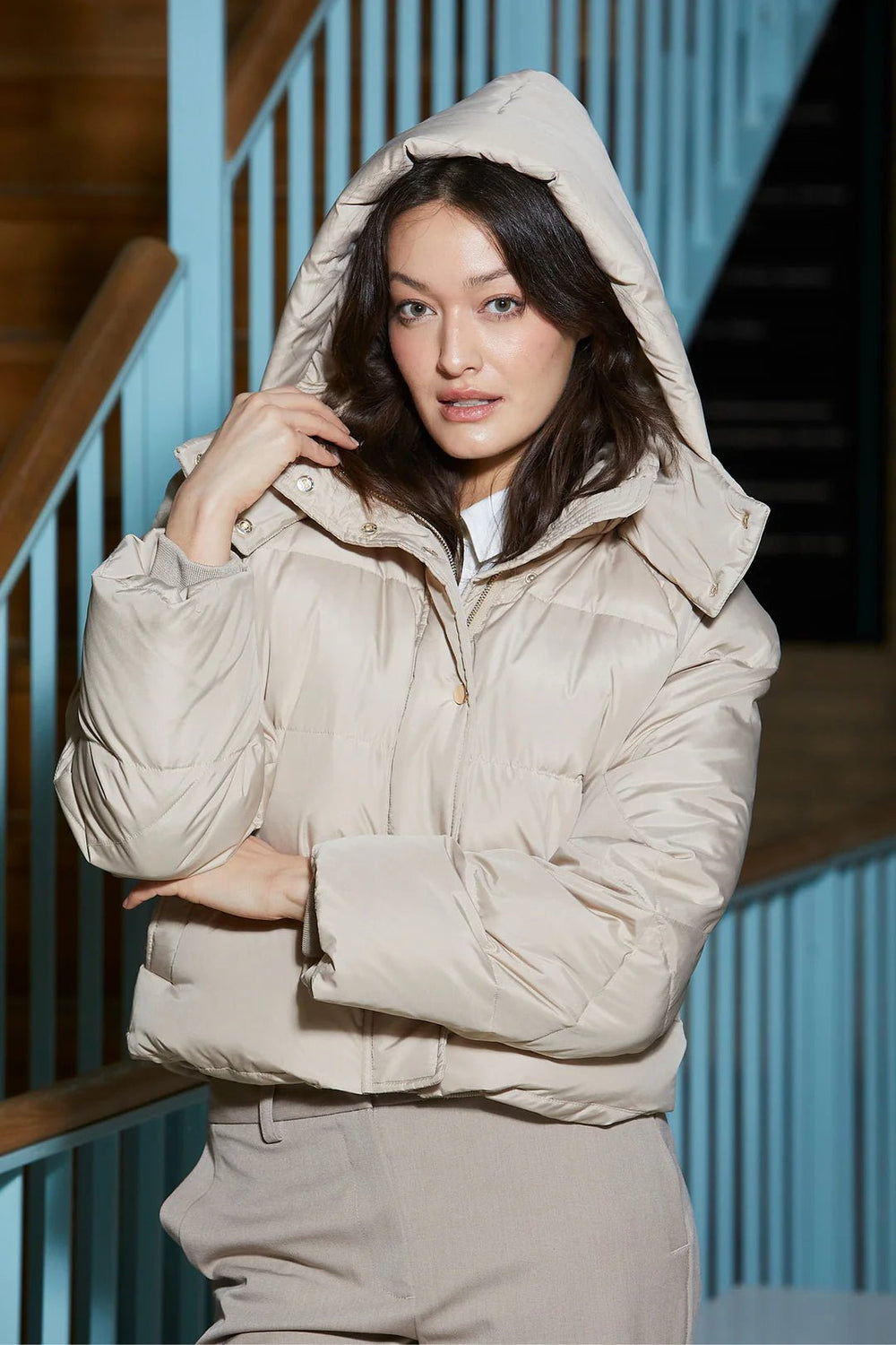 PBO | Hirona Down Jacket | Light Sand - pirkko. PBO