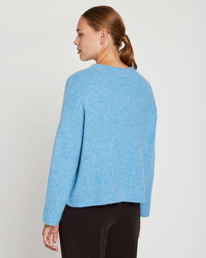 PBO | Svera Knit Sweater | Sky Blue - pirkko. PBO