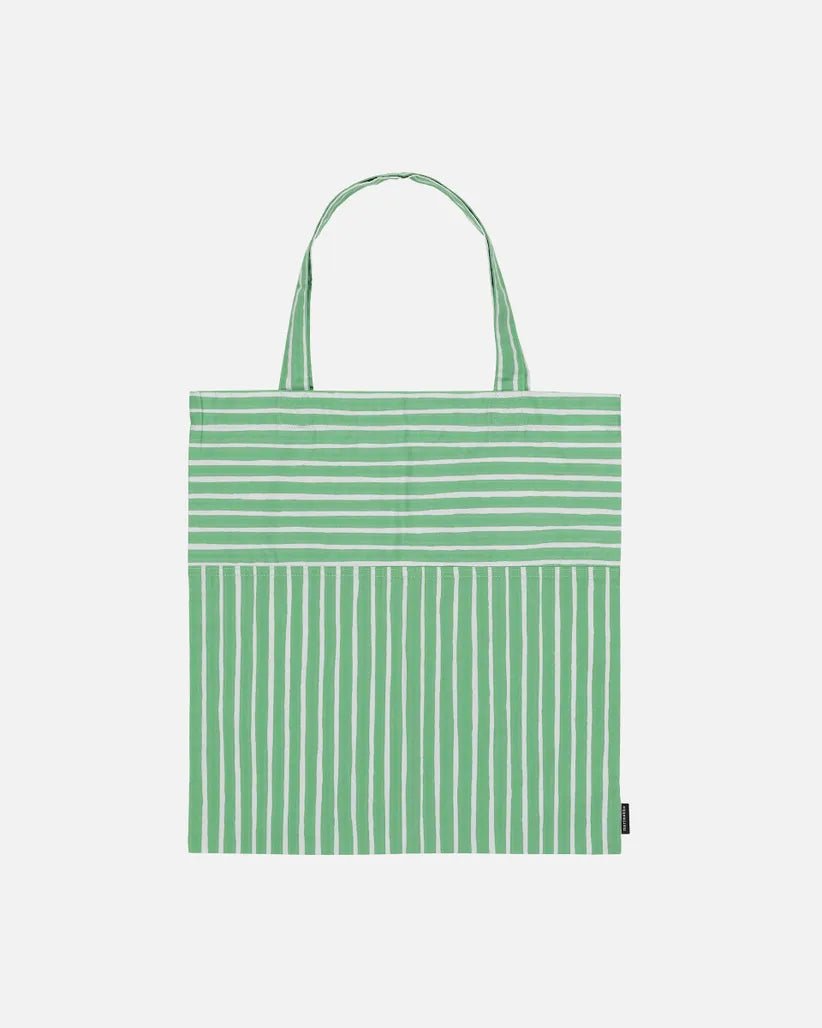 Piccolo Bag | Lt. Grey/Spring Green - pirkko. Marimekko