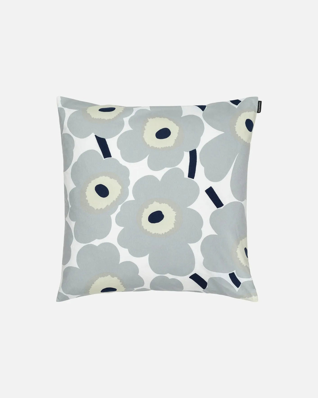 Pieni Unikko Cushion Cover 20x20" Cotton/Grey/Sand - pirkko. Marimekko