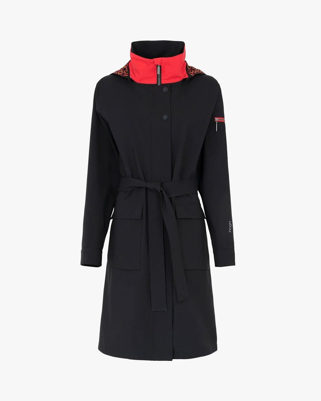 Regn | Fiona Trench Coat | Black - pirkko. Regn