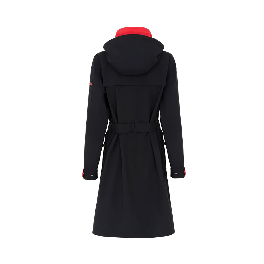 Regn Fiona Trench Coat | Black - pirkko. Regn