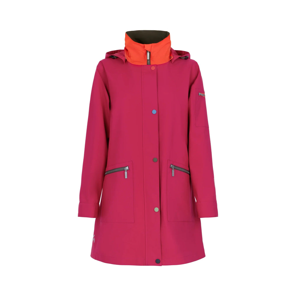 Regn | Gaby Raincoat | Fuchsia - pirkko. Regn