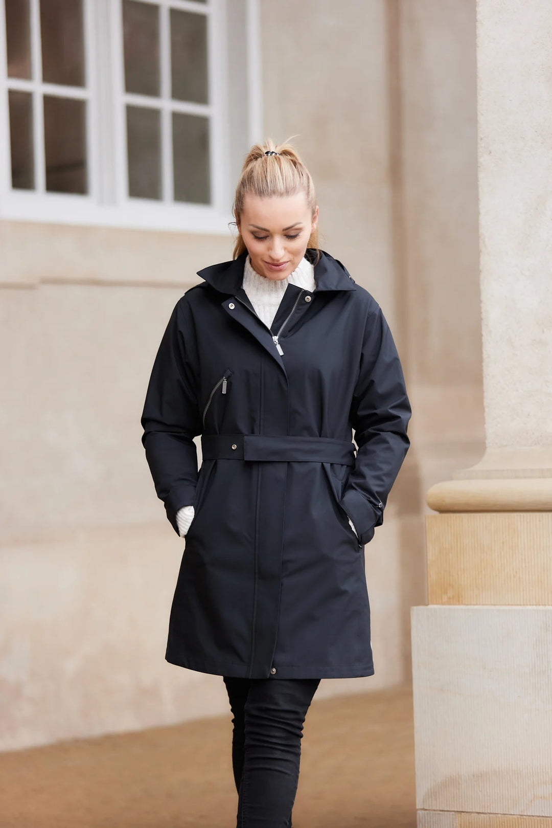 Regn | Grace Raincoat | Black - pirkko. Regn