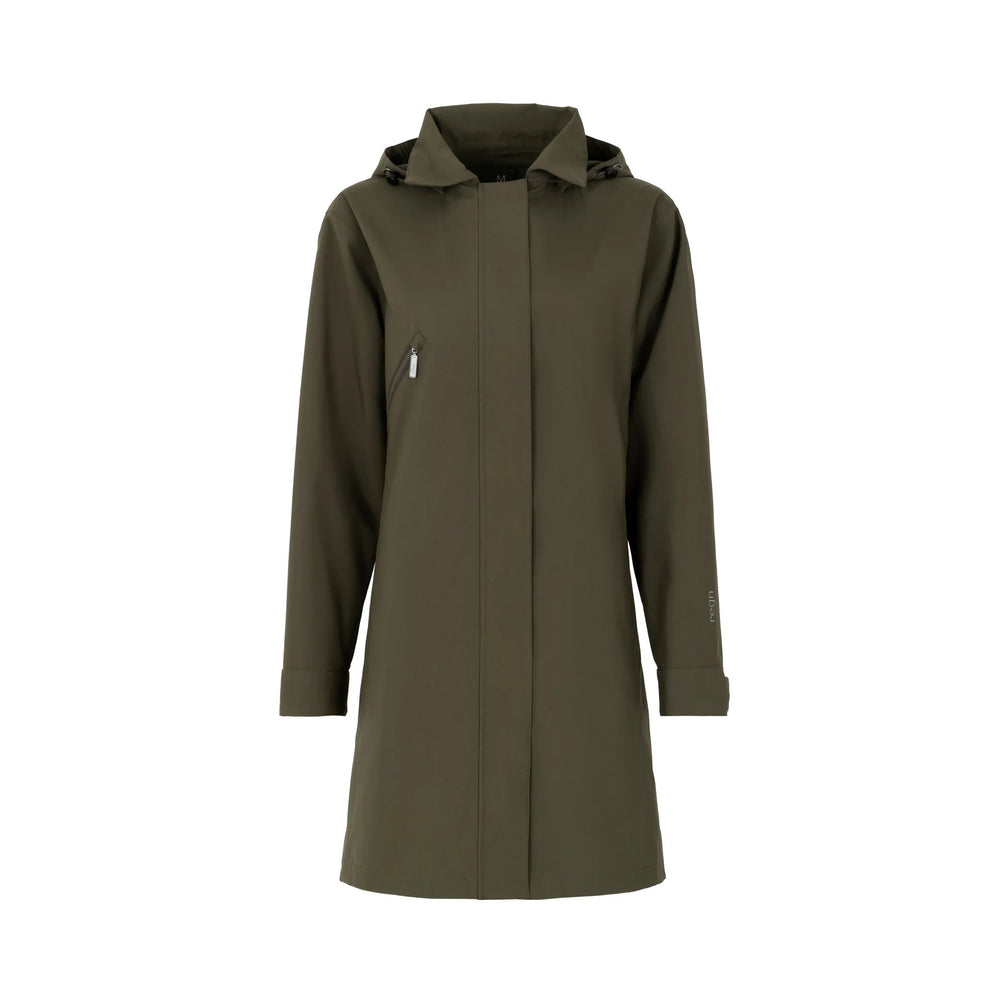 Regn | Grace Raincoat | Olive - pirkko. Regn