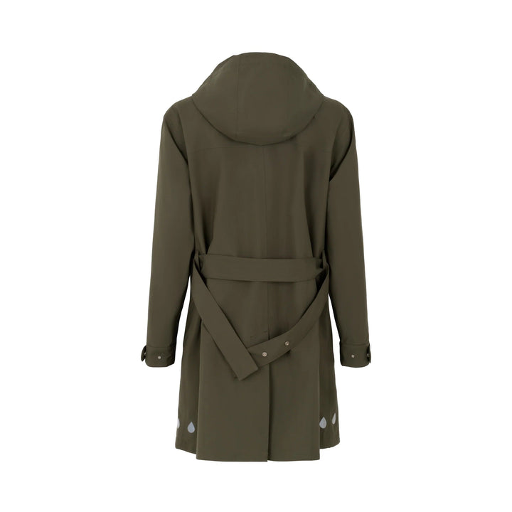 Regn | Grace Raincoat | Olive - pirkko. Regn