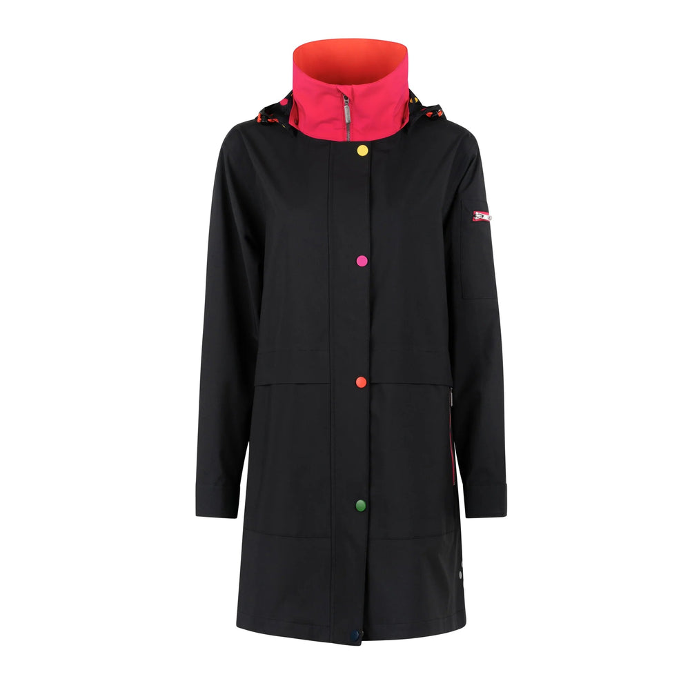 Regn | Hailey Raincoat | Black - pirkko. Regn