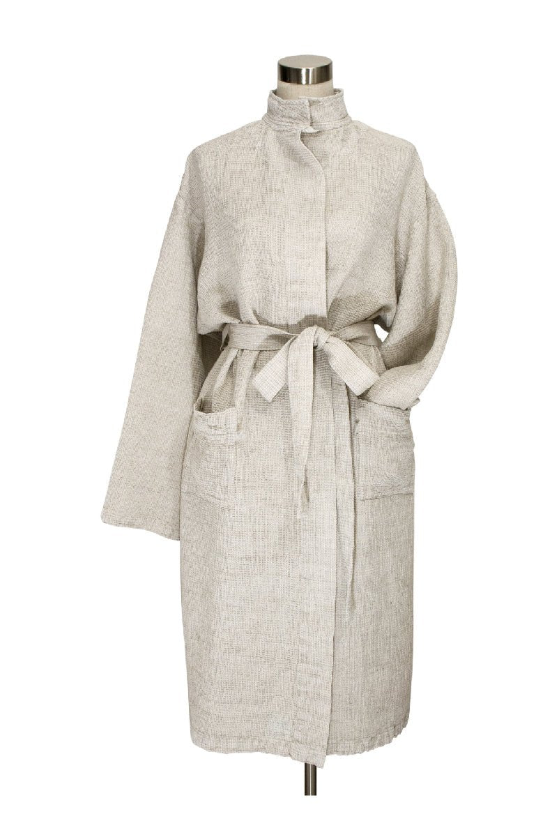 Terva Bathrobe, Natural - pirkko. Lapuan Kankurit