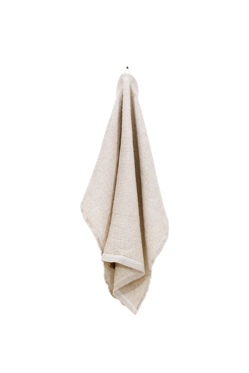 Terva Hand Towel, Linen/White - pirkko. Lapuan Kankurit