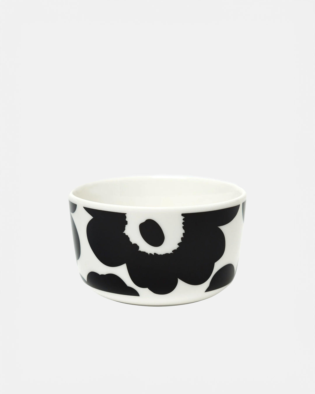 Unikko Bowl 8.5 oz, Black - pirkko. Marimekko