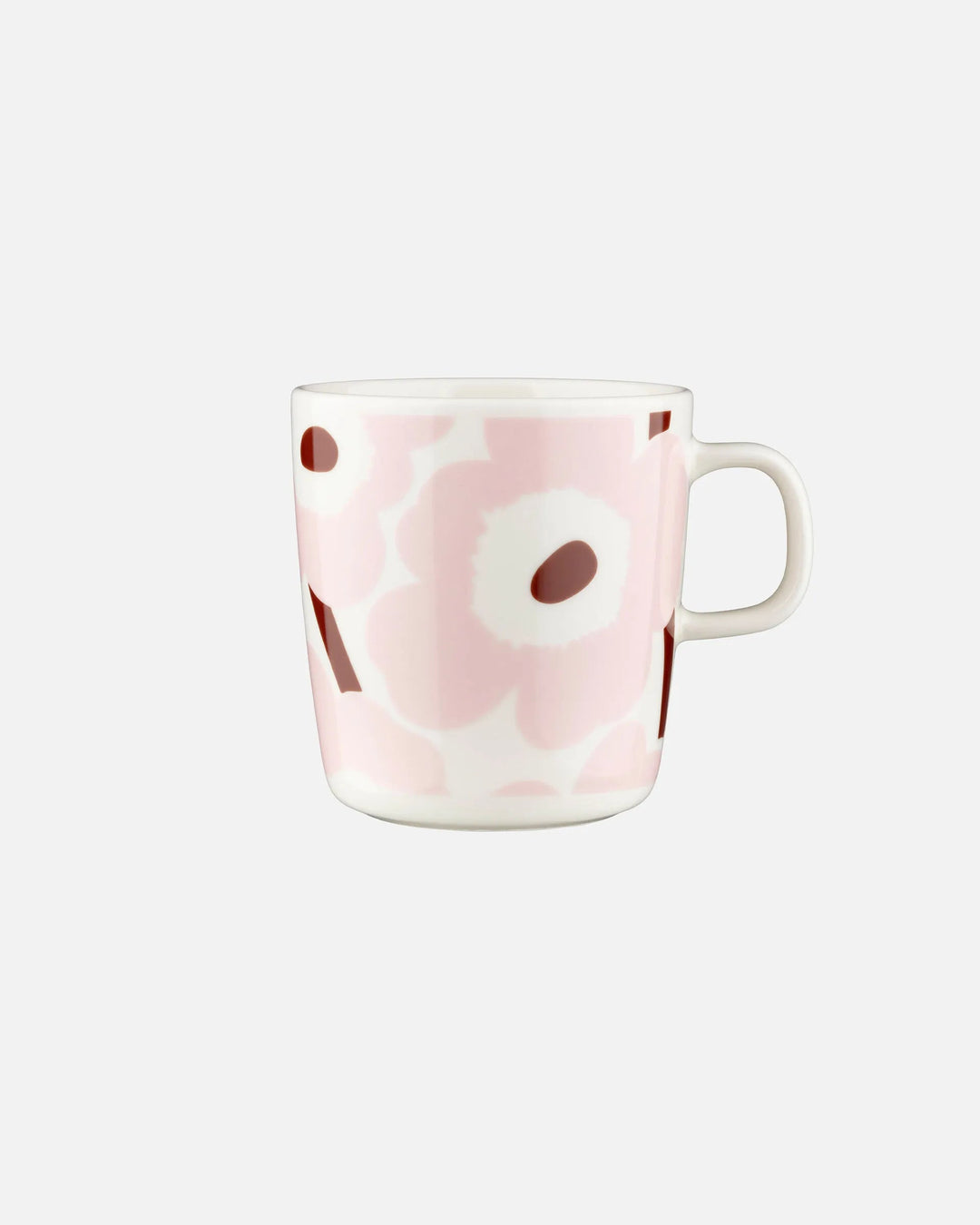 Unikko Mug | 13.5 oz | White, Pink - pirkko. Marimekko